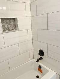 updated bath all tile