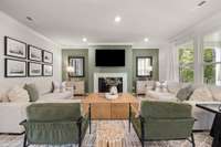 Not actual home.  Picture of Model Home in the Community