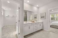 Not actual home.  Picture of Model Home in the Community