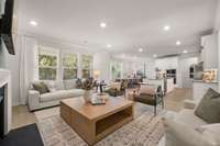Not actual home.  Picture of Model Home in the Community