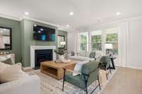 Not actual home.  Picture of Model Home in the Community
