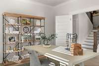 Not actual home.  Picture of Model Home in the Community