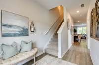 This is not of actual home, this is an end unit of our Model home