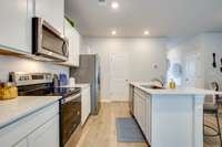 This is not of actual home, this is an end unit of our Model home