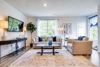 This is not of actual home, this is an end unit of our Model home