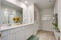 This is not of actual home, this is an end unit of our Model home