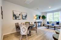 This is not of actual home, this is an end unit of our Model home