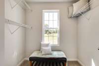 This is not of actual home, this is an end unit of our Model home