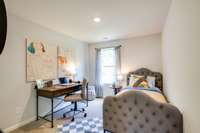 This is not of actual home, this is an end unit of our Model home