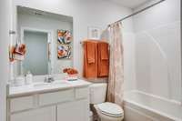 This is not of actual home, this is an end unit of our Model home