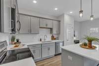 Staged photos from a previously built Fisher.