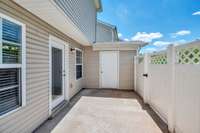 That door in the middle is a storage room