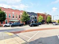 The next images are locations within walking distance of this wonderful home.  This is a view of the north side of the public square.