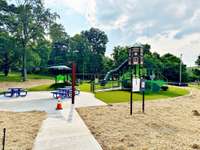 The playground at Garner Street Park!