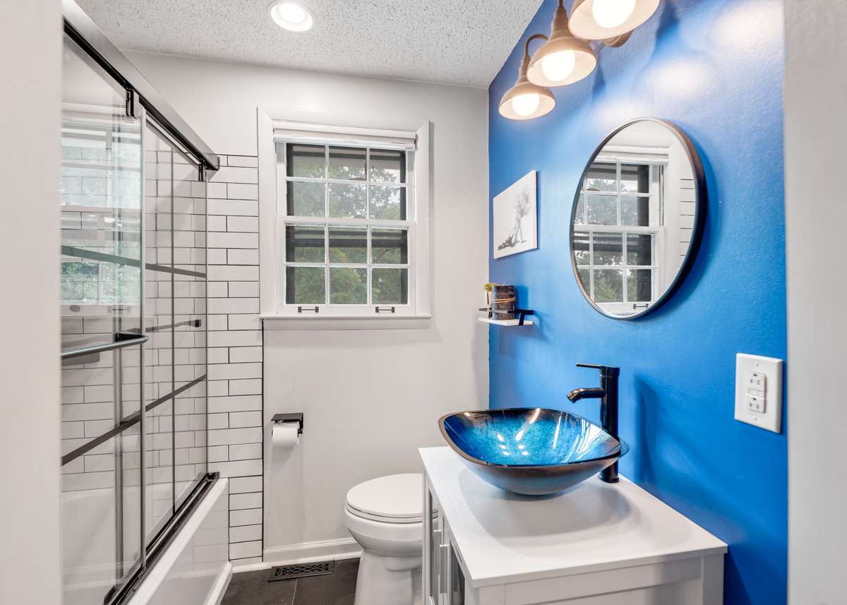 Beautifully remodeled bathroom