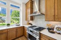It does not get more high end than Signature's Wifi-enabled stove with touch screen panel. Cook like the pros all from your finger tips. * Model home photos for representation, actual features and finishes may vary.