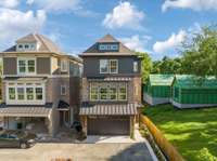 The home on the left is homesite #3.