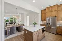 The space is open and yet seemingly private for a perfect balance. *Model home photos for representation, actual features and finishes may vary.