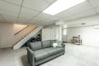 Check out this impressive 900+ square foot walk-out basement!  The sky is the limit down here!  This could been a kid zone, potential mother in law suite, huge home office, etc!
