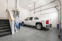 The third garage bay is fully connected and ideal for storing tools, recreational gear, or an additional vehicle with ease and accessibility.