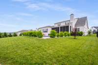 Set on half an acre, the property offers ample space to play sports, entertain guests, and enjoy relaxed outdoor living with room to spread out.