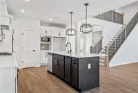 Photos are of a previously constructed Leighland. Actual finishings will vary.