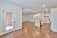 *Model home example and selections may vary.