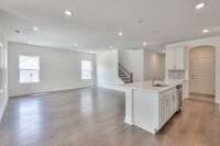 *Model home example and selections will vary.