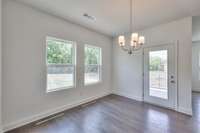 *Model home example and selections will vary.