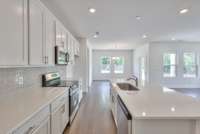 *Model home example and selections will vary.