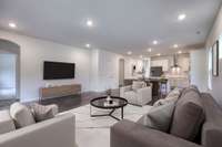 Virtually Staged Photo of Actual Home