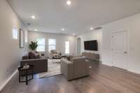 Virtually Staged Photo of Actual Home