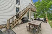 Rear Patio