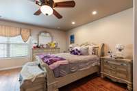 The third bedroom could also be a second primary bedroom with a double window, hardwood flooring & recessed lights. 532 Johnstown Dr. Smyrna, TN 37167