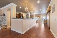 Stepping further into your home, you will find you can enter the kitchen with ease in the open floor plan. 532 Johnstown Dr. Smyrna, TN 37167
