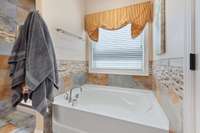 The bathroom also comes with a garden tub with tile backsplash & window. 532 Johnstown Dr. Smyrna, TN 37167
