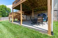 Downstairs you will find a covered patio. 532 Johnstown Dr. Smyrna, TN 37167