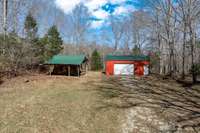 28 x 30 2 car garage - Smoke house with lean toos on both sides