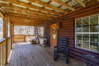 Rocking Chair front porch rain or shine