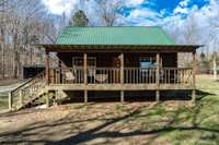 Log Home situated on 6.5 acres (subdivided off of larger parcel)