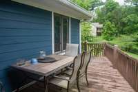 Back deck off of kitchen