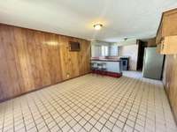 2685 Lick Creek: Downstairs Living & Kitchen area