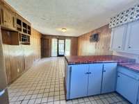 2685 Lick Creek: Downstairs kitchen & living room