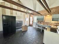 2669 Lick Creek: Front Unit kitchen and living room