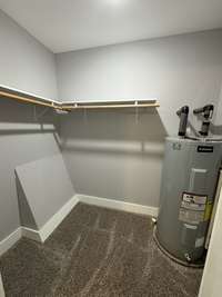 Master bedroom walk-in closet