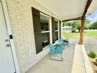 Covered front porch