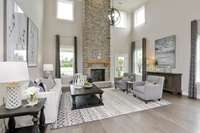 Photos are of the model home. Listing is for a to be built home.