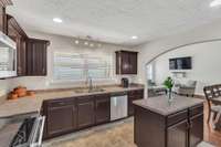 Microwave & Range are newer Maytag Appliances