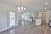 *Model home example and selections will vary.