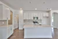 *Model home example and selections will vary.